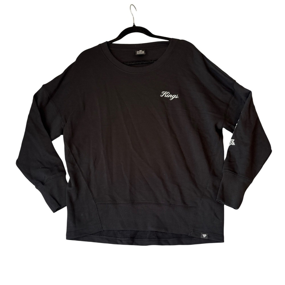 Fanatics Sacramento Kings Sweatshirt Men Black NWT Pullover SIZE Small